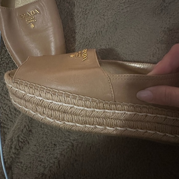Prada peep toe espadrilles! - Picture 7 of 8